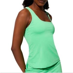 Eleven by Venus Williams Active Charm Tank Top  Women's Size Small Green Apple